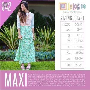 LULAROE MAXI SKIRT